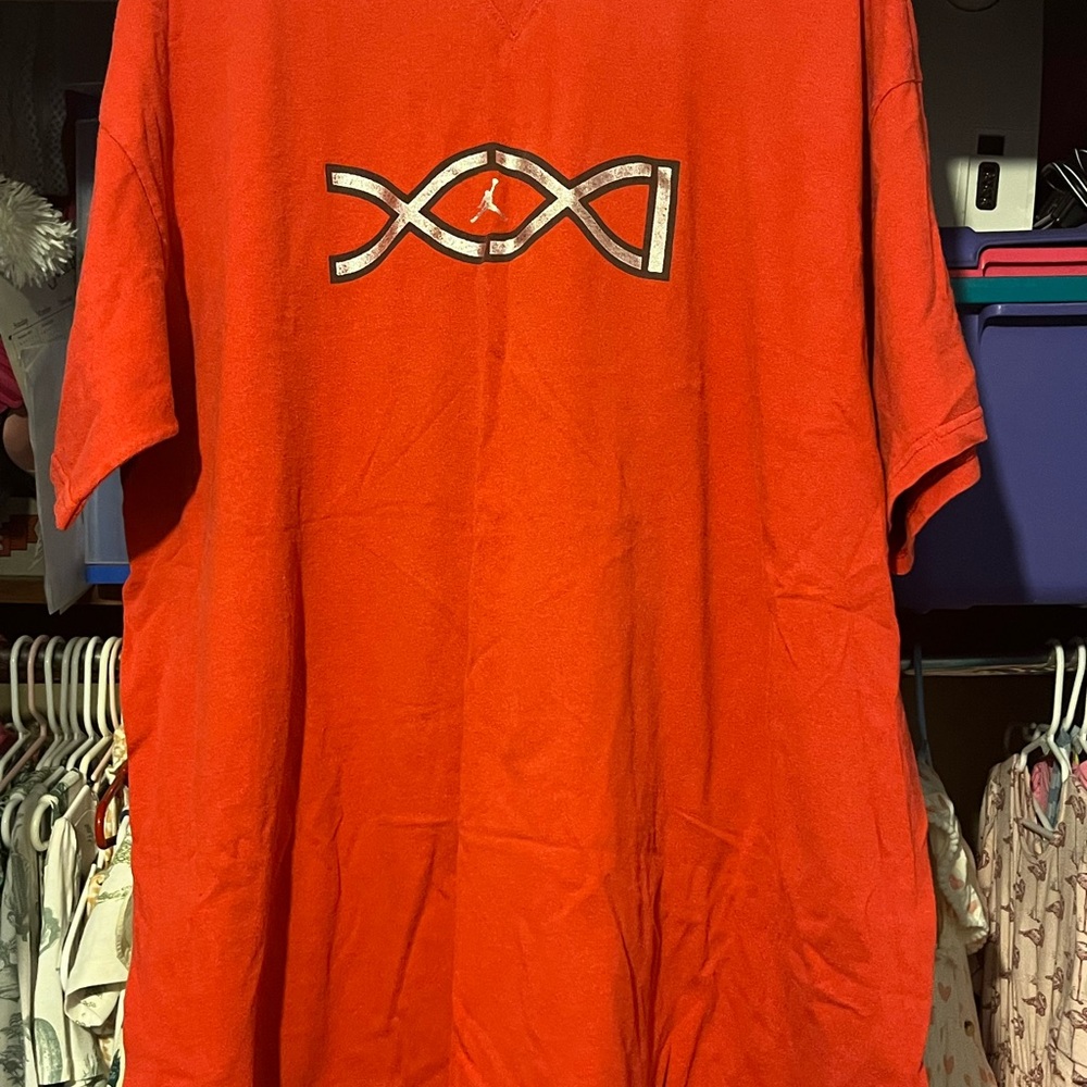 Air Jordan Men’s Size XXL Red Vintage T Shirt Top XXI